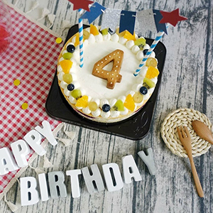 【慶生派對】日福 OH HAPPY DAY 寶寶生日蛋糕，1歲寶寶也可以吃的蛋糕｜周歲蛋糕｜宅配蛋糕｜【影音文】